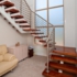 Staircase and large window